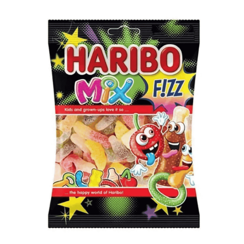 A-하리보 믹스 주르 구미 캔디 80g (Kẹo dẻo Haribo Mix Zourr 80g)