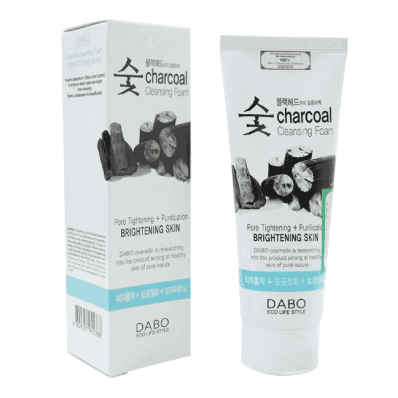 A-다보 활성 숯 페이셜 클렌저 150ml (Sữa rửa mặt Dabo than hoạt tính 150ml)