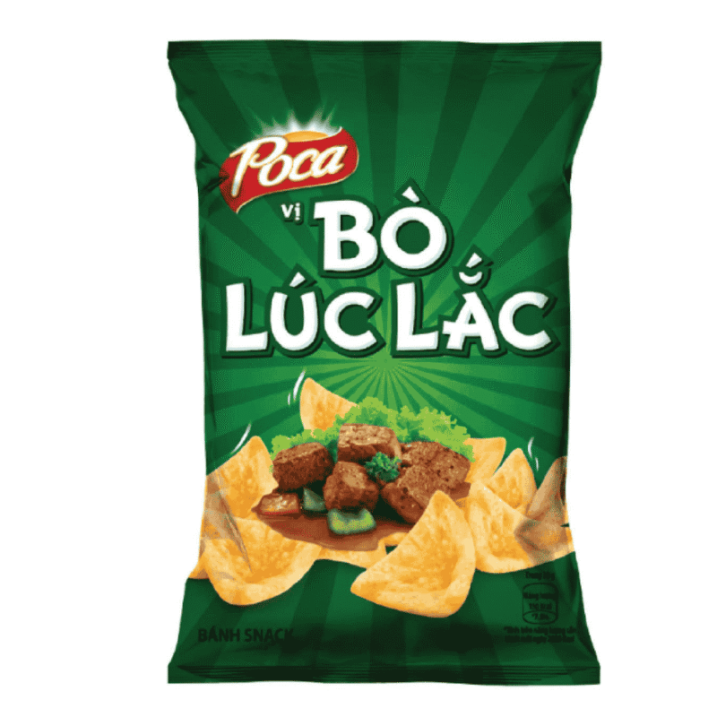 A-포카 소고기 볶음 스낵 60g (Snack poca Bò lúc lắc 60g)