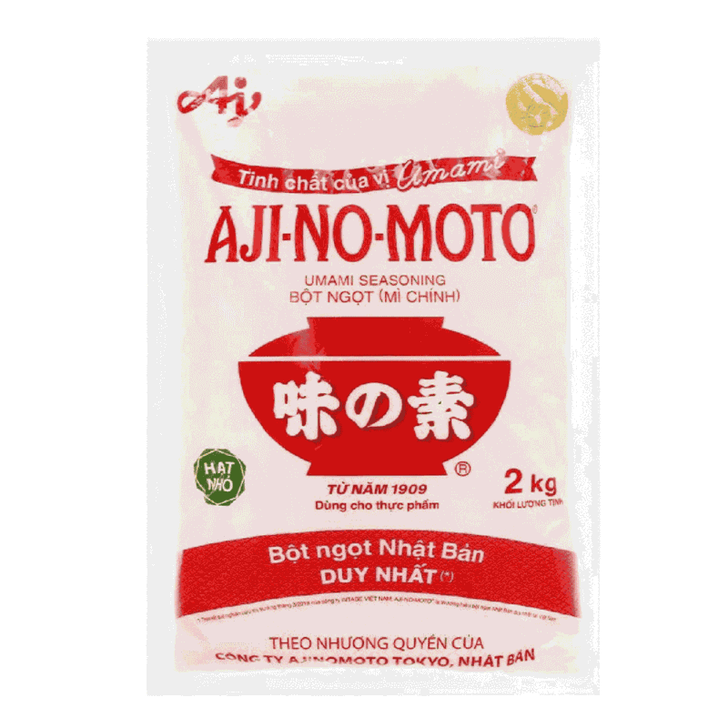 A-아지노모토 MSG 2kg (Bột ngọt Ajinomoto 2kg)