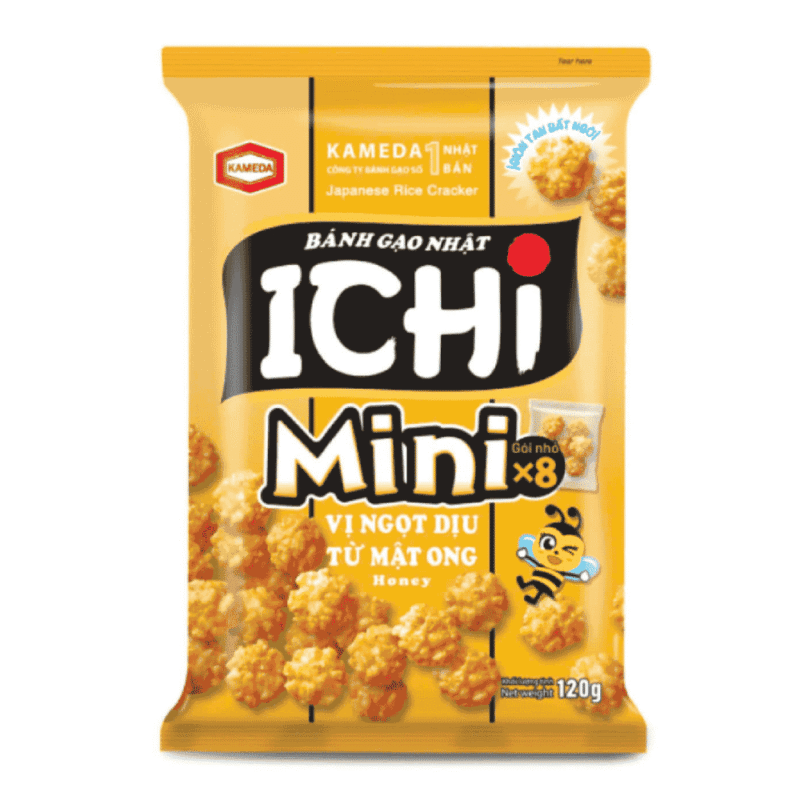 A-이치 ​​미니 떡 120g (Bánh gạo Ichi mini 120g)