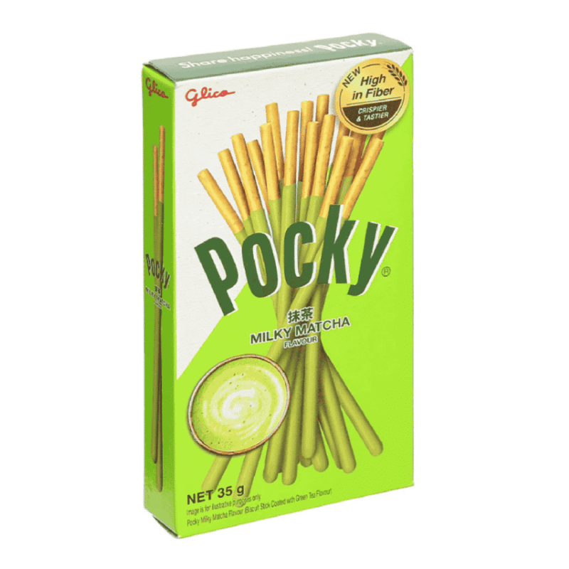 A-포키 녹차 말차 비스킷 35g (Bánh Pocky green tea matcha 35g)