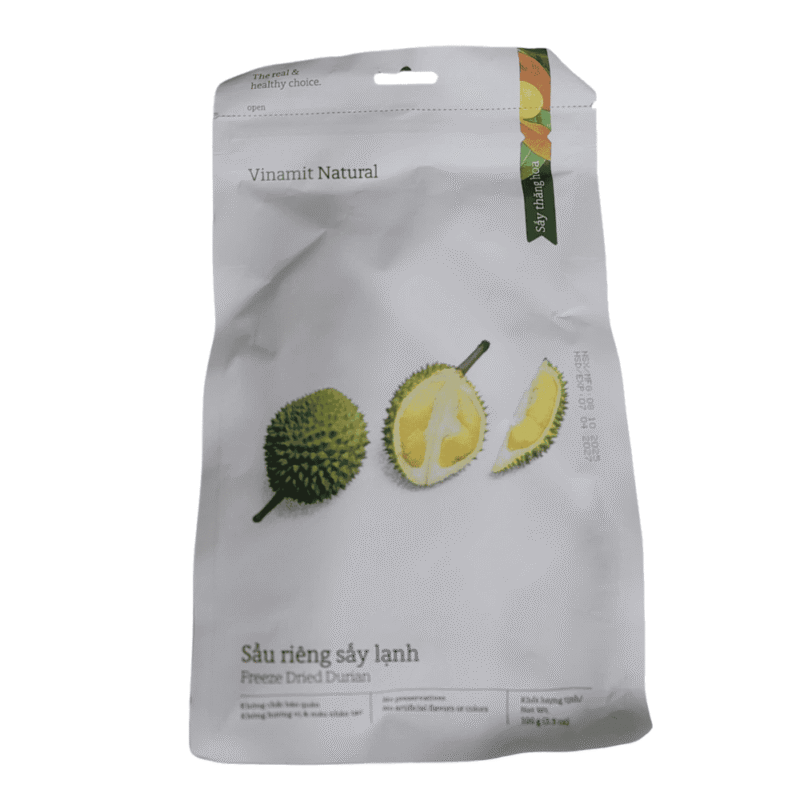 A-Vinamit 동결건조 두리안 100G (Sầu riêng sấy lạnh Vinamit 100G)