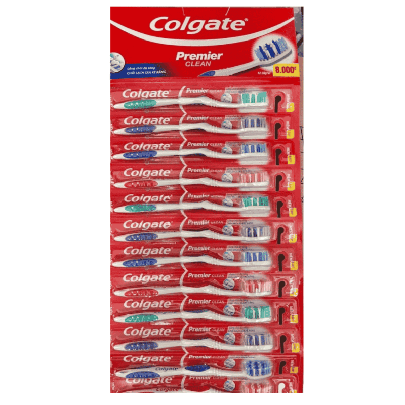 콜게이트 프리미어 칫솔 세트 (칫솔 12개입) (Combo 12 bàn chải đánh răng Colgate Premier )