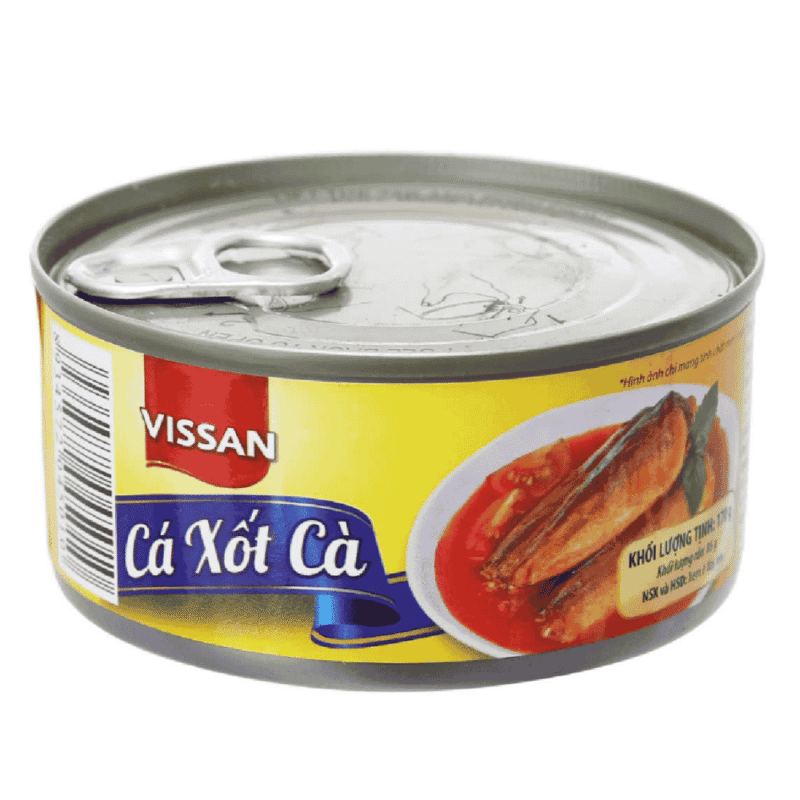 A-토마토 소스에 담긴 비산 생선 170g (Cá sốt cà Vissan 170g)