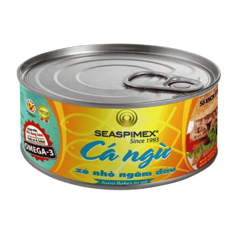 A-시스피멕스 참치 살코기 185g (Cá ngừ xé nhỏ Seaspimex 185g)