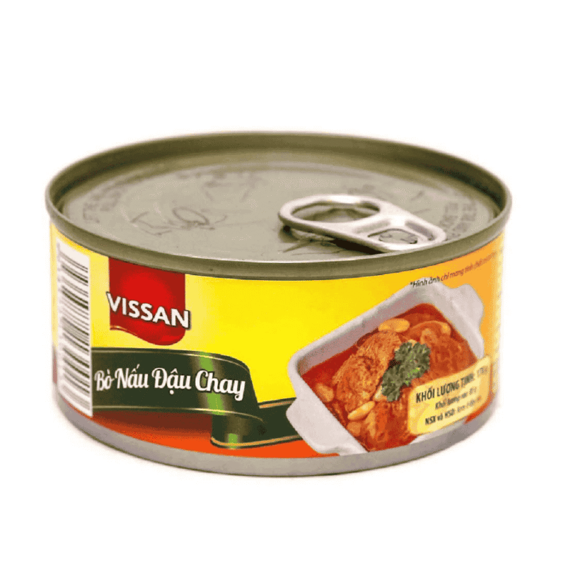 A-비산 채식 소고기 스튜 (콩 포함) 170g (Bò nấu đậu chay Vissan 170g)