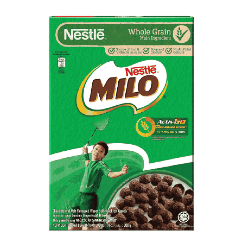 A-마일로 아침 비스킷, 300g 상자 (Bánh ăn sáng Nestle Milo hộp 300g)