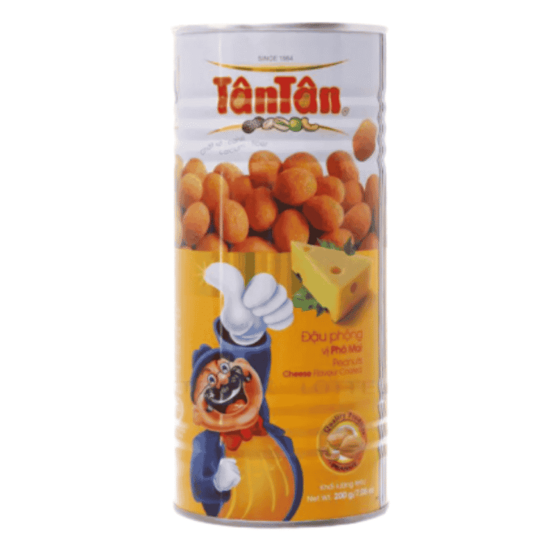 L-Tan Tan 치즈맛 땅콩 200G (Đậu Phộng Vị Phô Mai Tân Tân 200G)