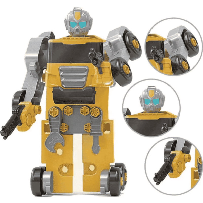 K-로봇 조립 장난감 (보관함 포함), DIY 장난감, 자동차 조립 장난감 (Đồ chơi lắp ráp robot có hộp đựng cất gọn, đồ chơi DYI, đồ chơi lắp ráp xe ô tô)