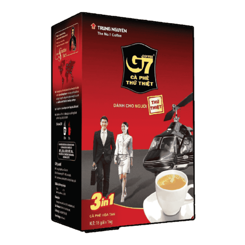 A-G7 3in1 커피, 16g 사셰 18개입 ( Cà phê G7 3in1 18 gói x16g)