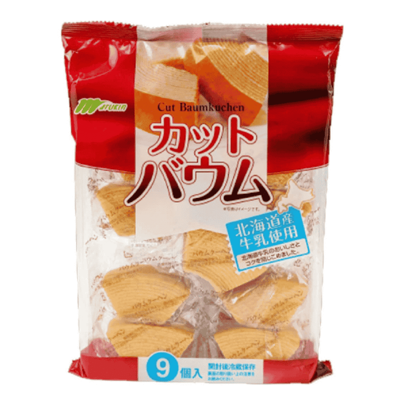 A-마루킨 롤 슬라이스 페이스트리 225g (Bánh ngọt Marukin cuộn cắt lát miếng 225g)