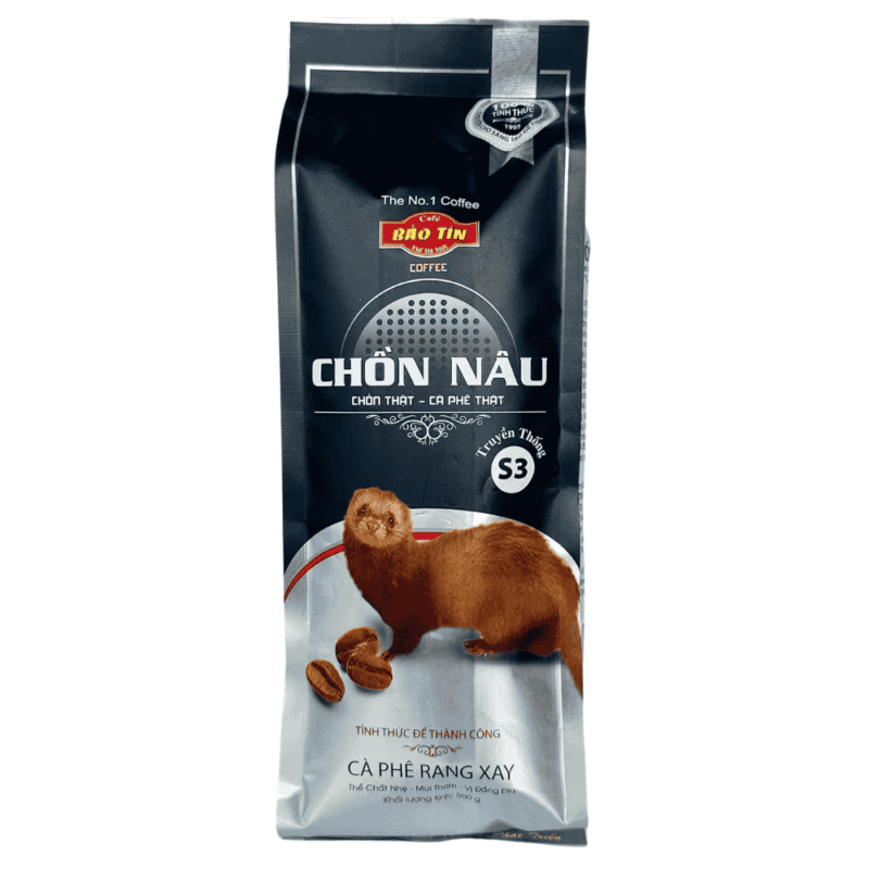 바오띤 족제비 커피 500g (Cà phê chồn Bảo Tín 500g)