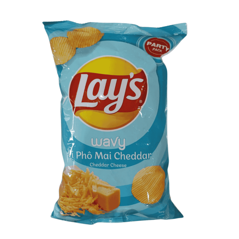 A-레이즈 감자칩 체다 치즈맛 90g(Snack khoai tây Lay’s vị phô mai cheddar 90g)