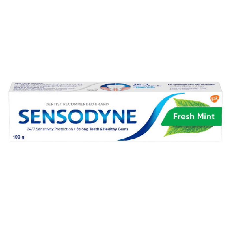 A-센소다인 프레시 민트 치약 100g (Kem đánh răng Sensodyne Fresh Mint 100g)