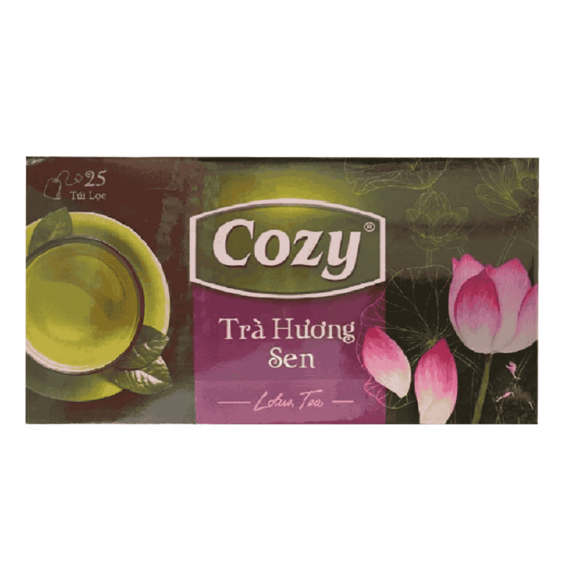 A-포근한 연꽃향 차, 2g 티백 25개입 (Trà Cozy hương sen 25 gói x2g)