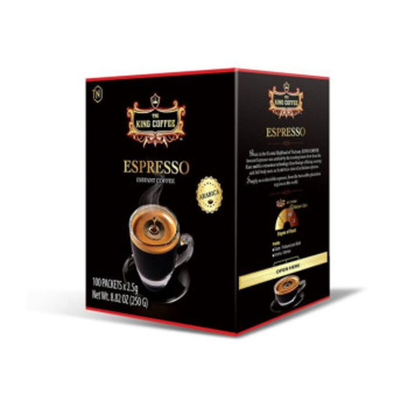 베트남 커피 프리미엄 킹커피 2.5g x 100 블랙커피 에스프레소