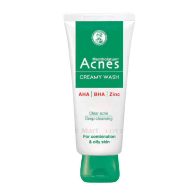 L-아크네스 Creamy Wash 클랜징 크림 50G (Kem Rửa Mặt Acnes Ngăn Ngừa Mụn 50g)