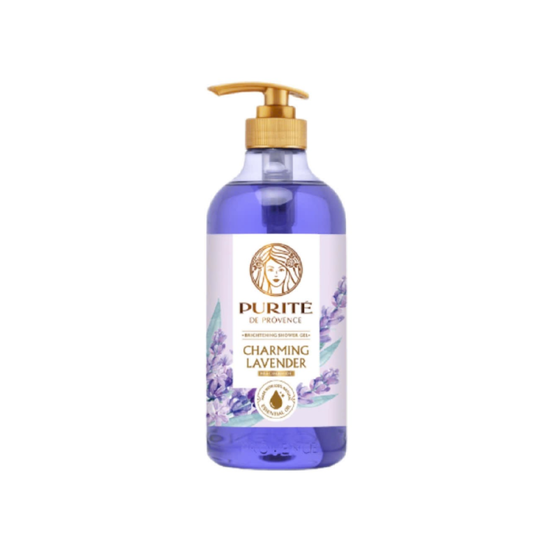 A-Purite 라벤더와 올리브 샤워젤 850ml (Sữa tắm Purite Lavender & Olive 850ml)