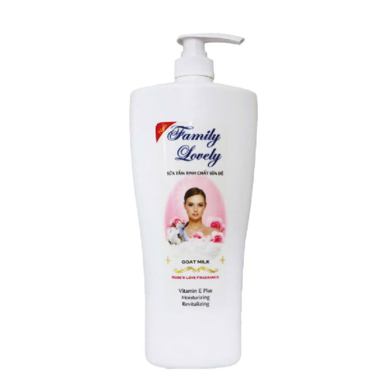 A-Family Lovely 염소 우유 꽃 에센스 샤워젤 1L ()