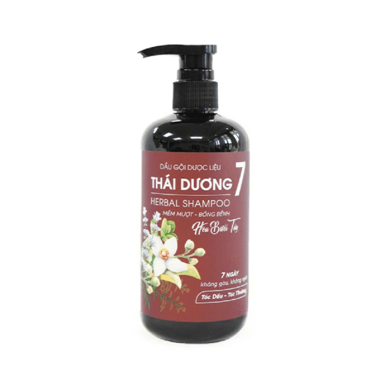 A-THAI DUONG 7 자몽꽃 샴푸 500ml (Dầu gội THÁI DƯƠNG 7 ngày hoa bưởi tây 500ml)