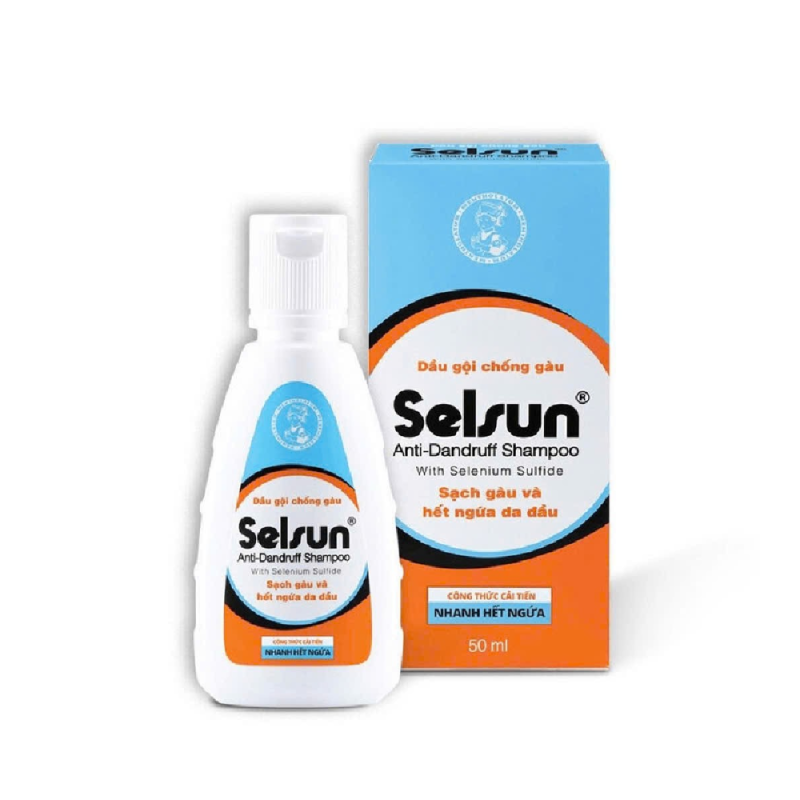 Selsun 비듬 방지 샴푸 50ml (Dầu gội Selsun chống gàu 50ml)