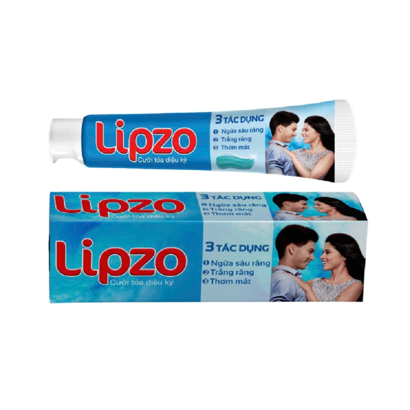 A-Lipzo 3가지 효과를 가진 2가지 치약 콤보 190G (Lô 2 kem đánh răng Lipzo 3 tác dụng 190g)