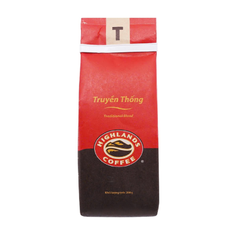 A-Cafe Highland 전통 커피 200G (Cà phê Highland truyền thống 200g)