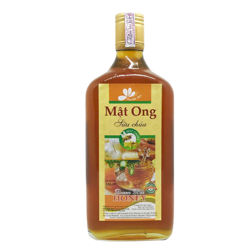 A-Hoa Bốn Mùa 로얄 젤리 꿀 600G (Mật ong sữa chúa 600g)