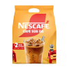 A-Nescafe 3 in 1 아이스 밀크 커피 25팩 x 24g (Cà phê Nescafe sữa đá 3in1 bịch 25 gói x 24g)