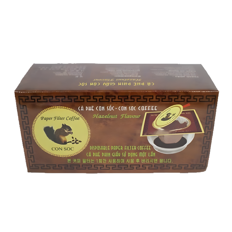 A- Cafe TL 스쿼럴 커피 헤이즐넛향 10팩 x 10g (Cà phê TL con sóc Hazelnut Flavor 10 gói x 10g)