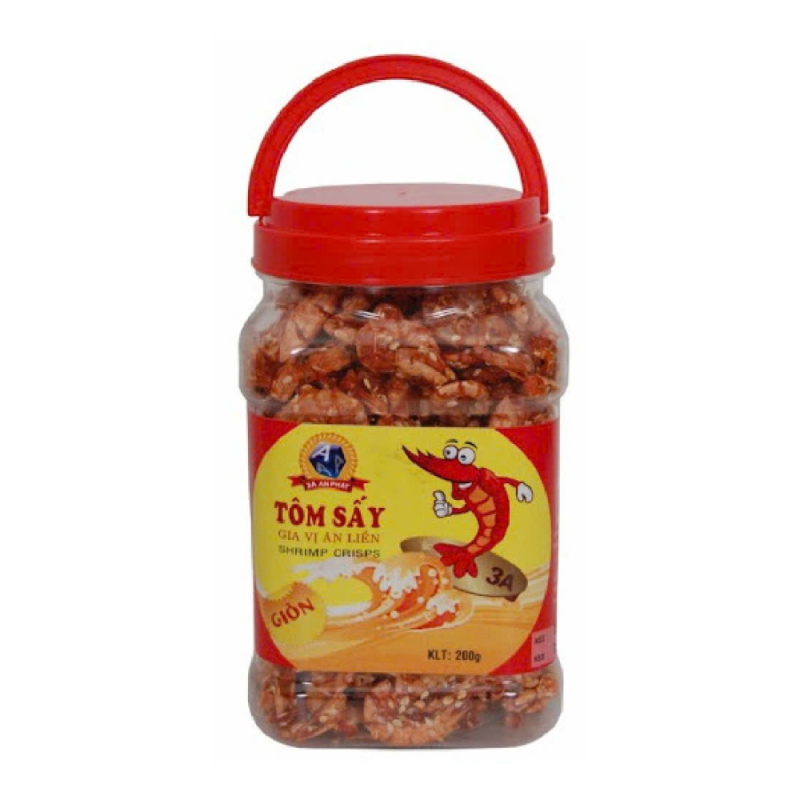 A-An Phát 바삭하게 말린 새우 200G (Tôm sấy giòn 200g)