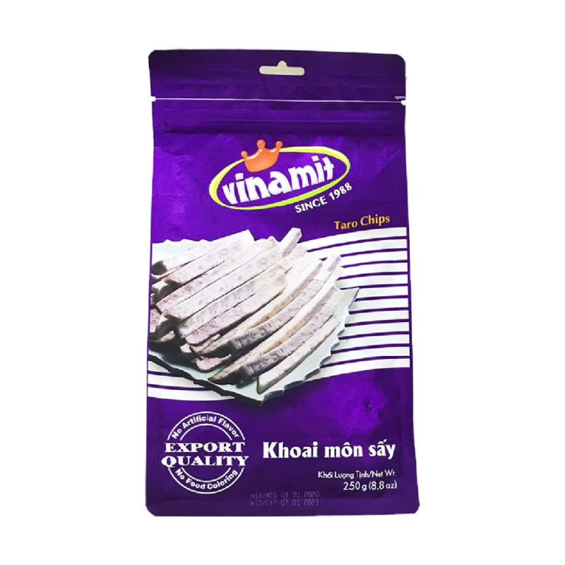 A-Vinamit 말린 타로 250G (Khoai môn sấy Vinamit 250g)
