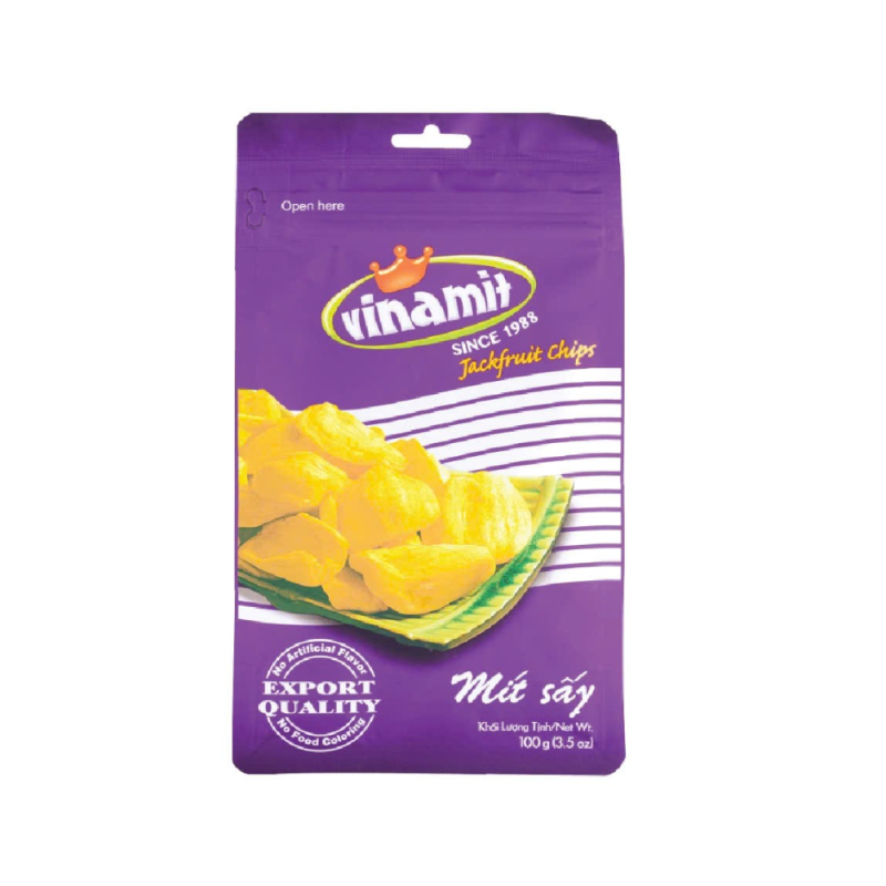 A-Vinamit 말린 잭프루트 100G (Mít sấy Vinamit 100g)