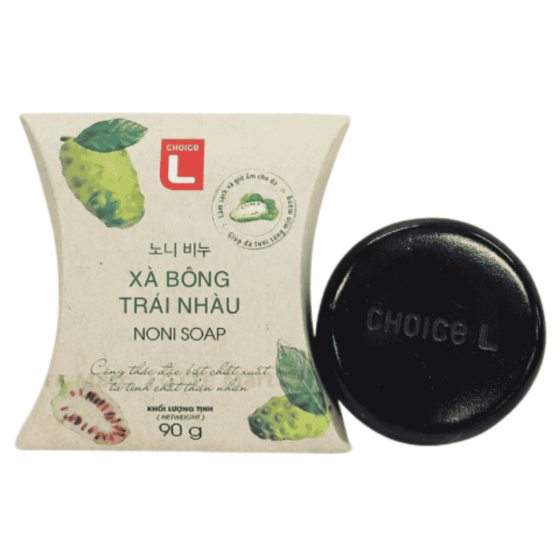 L-초이스엘 노니 비누 90G (Xà Bông Trái Nhàu Choice L 90g)