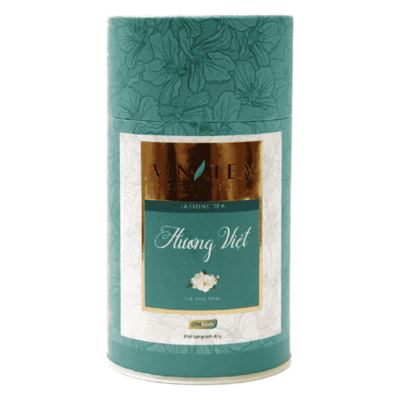 A-비나테아 흐엉 비엣 자스민차 10포 x 8g (Trà nhài Vinatea Hương Việt 10 gói x8g)
