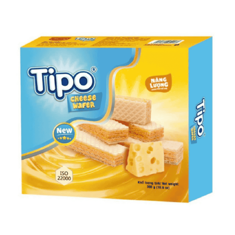 A-티포 치즈 웨이퍼 비스킷 300g (Bánh xốp phô mai Tipo 300g)