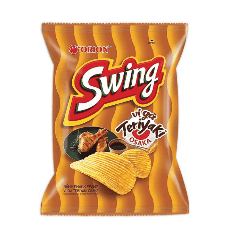 A-스윙 치킨 데리야끼 스낵 48g (Snack Swing vị gà teriyaki 48g)