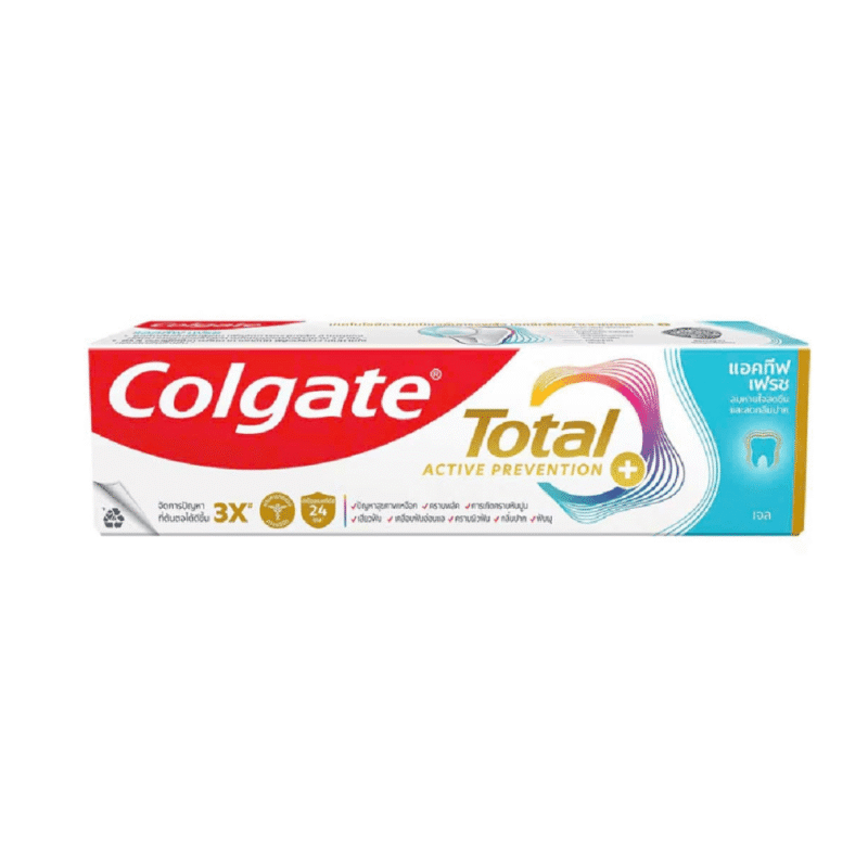 A-콜게이트 토탈 액티브 프레쉬 치약 150g (Kem đánh răng Colgate Total Active Fresh 150g)
