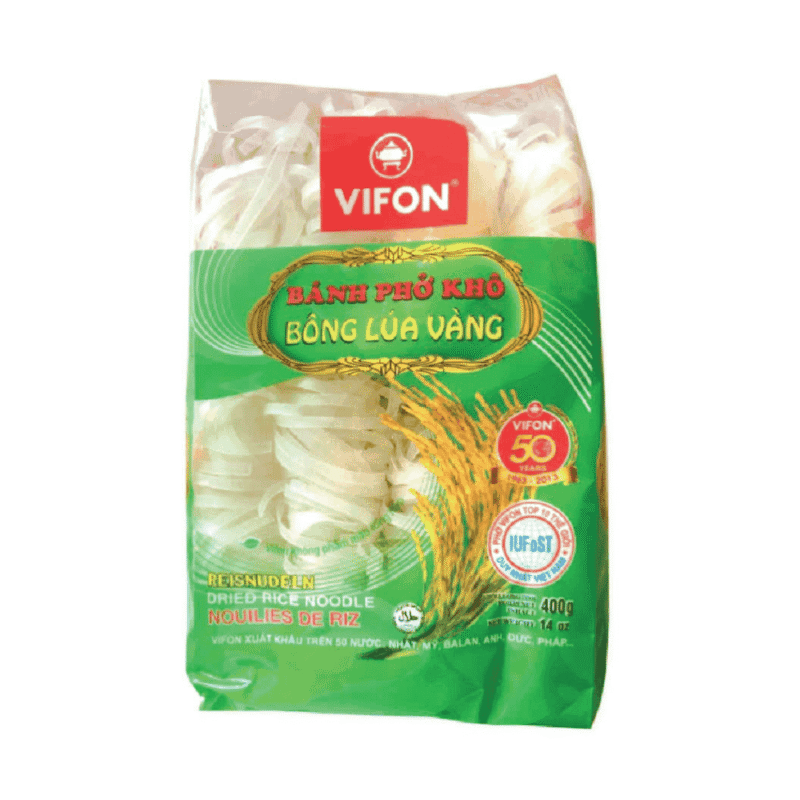 A-비폰 골든 라이스 플레이크 건면 400g (Bánh phở khô bông lúa vàng Vifon 400g)