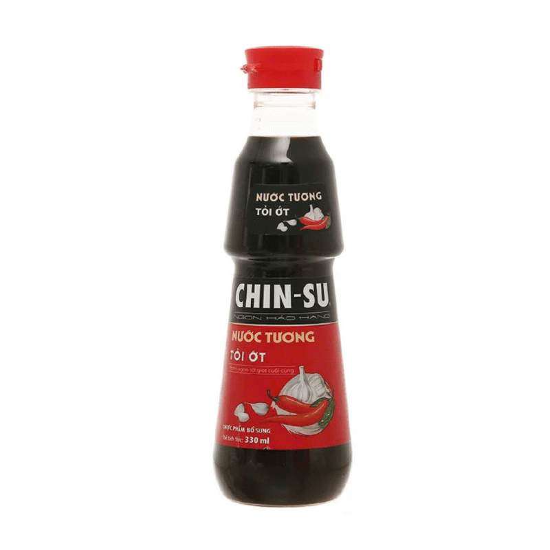 A-친수 마늘 고추 간장 330ml (Nước tương Chinsu tỏi ớt 330ml)