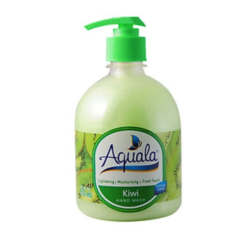 A-아쿠알라 키위 향 손 세정제 500ml (Nước rửa tay Aquala Kiwi 500ml)